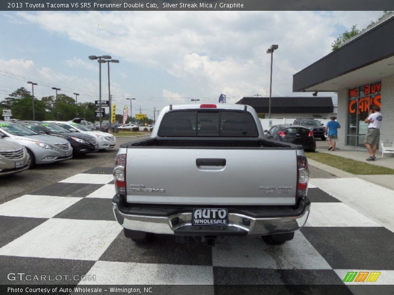 Silver Streak Mica / Graphite 2013 Toyota Tacoma V6 SR5 Prerunner Double Cab
