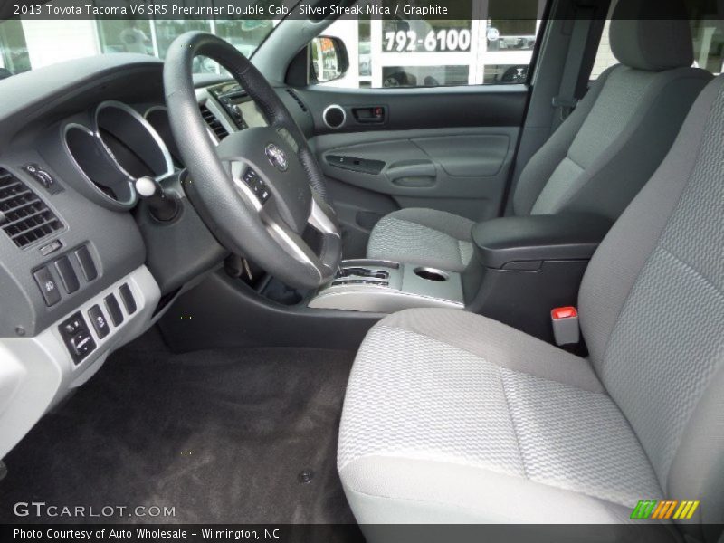 Silver Streak Mica / Graphite 2013 Toyota Tacoma V6 SR5 Prerunner Double Cab