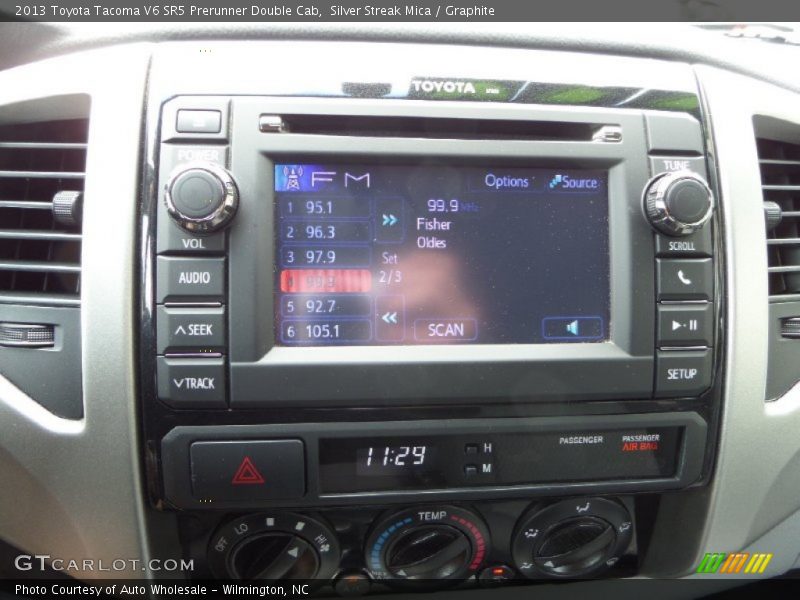 Silver Streak Mica / Graphite 2013 Toyota Tacoma V6 SR5 Prerunner Double Cab