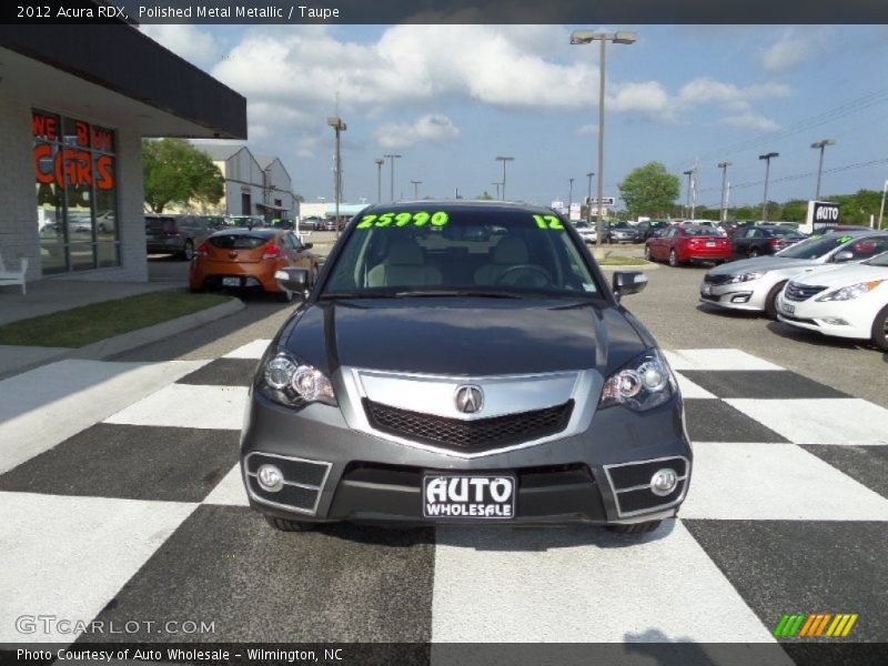 Polished Metal Metallic / Taupe 2012 Acura RDX