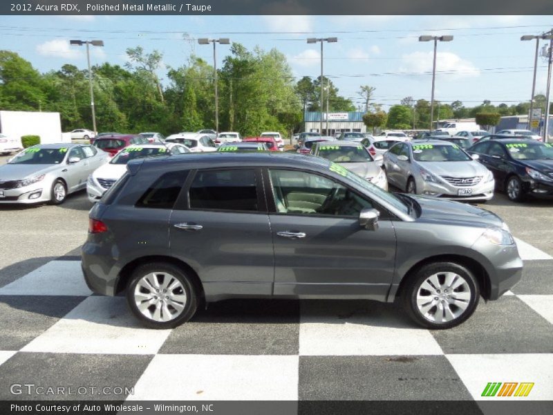 Polished Metal Metallic / Taupe 2012 Acura RDX