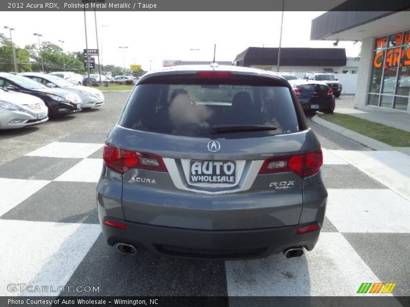 Polished Metal Metallic / Taupe 2012 Acura RDX