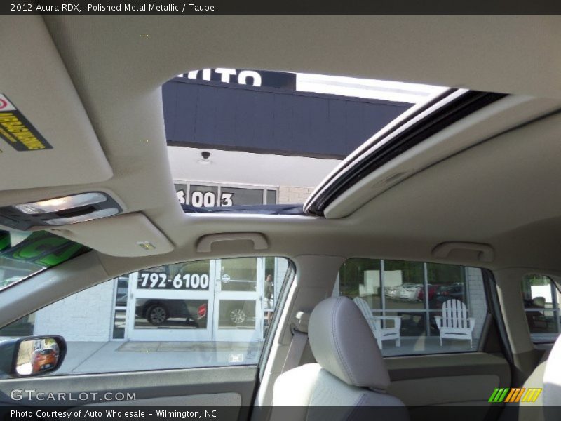 Polished Metal Metallic / Taupe 2012 Acura RDX