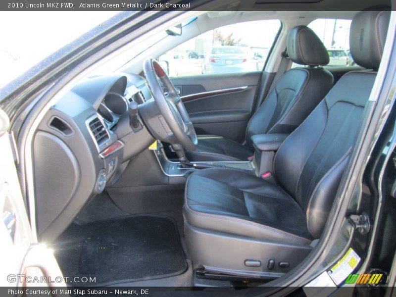 Atlantis Green Metallic / Dark Charcoal 2010 Lincoln MKZ FWD