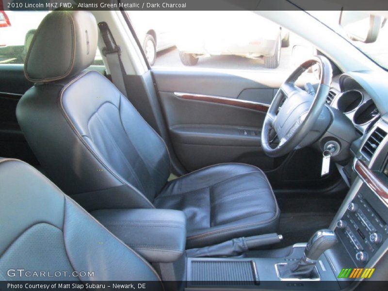 Atlantis Green Metallic / Dark Charcoal 2010 Lincoln MKZ FWD