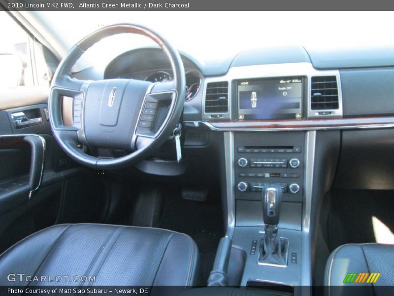 Atlantis Green Metallic / Dark Charcoal 2010 Lincoln MKZ FWD