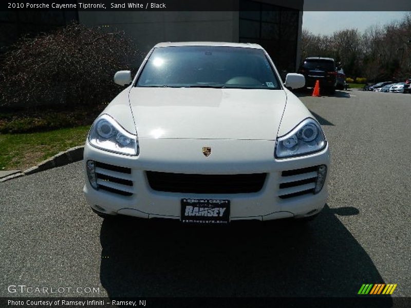 Sand White / Black 2010 Porsche Cayenne Tiptronic
