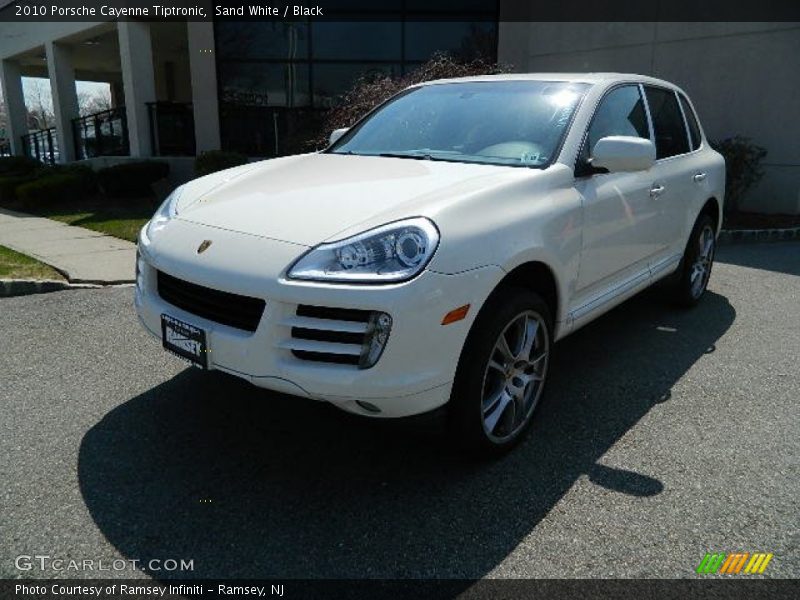 Sand White / Black 2010 Porsche Cayenne Tiptronic