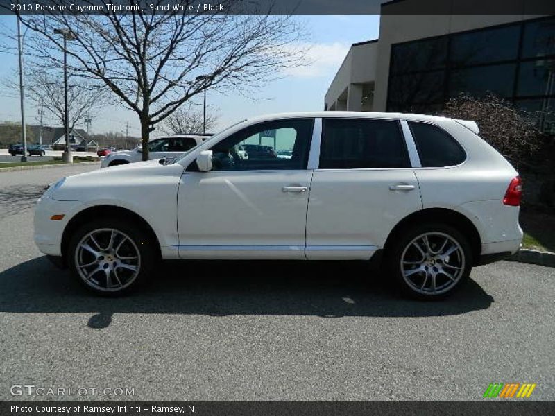 Sand White / Black 2010 Porsche Cayenne Tiptronic