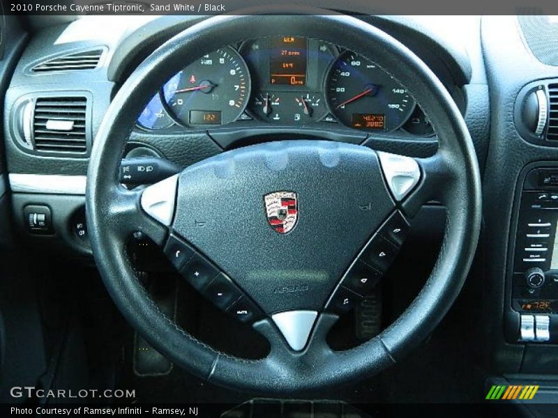 Sand White / Black 2010 Porsche Cayenne Tiptronic