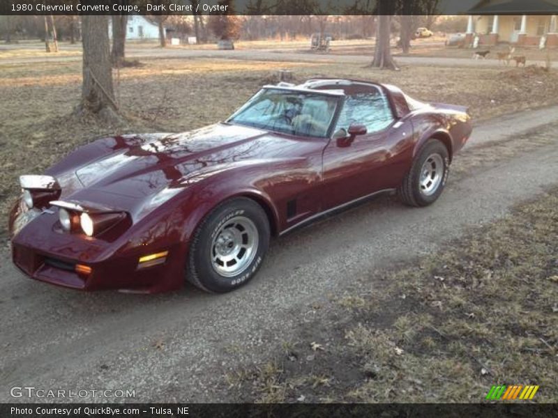  1980 Corvette Coupe Dark Claret