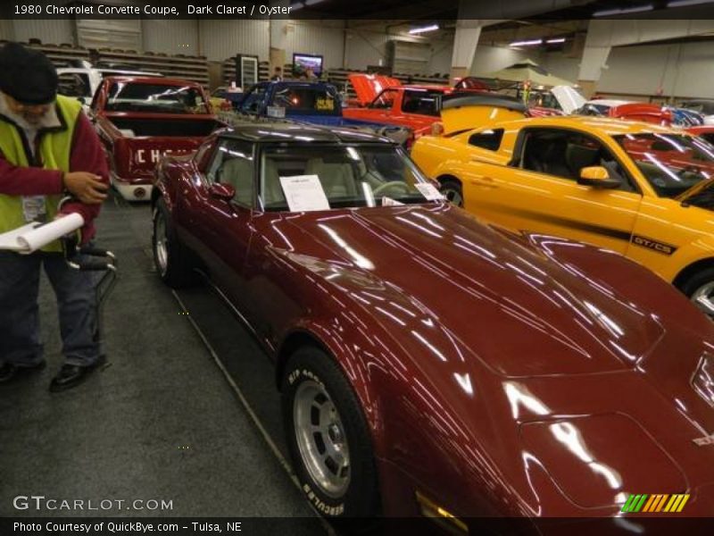 Dark Claret / Oyster 1980 Chevrolet Corvette Coupe