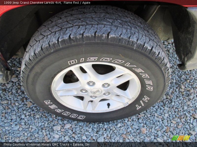 Flame Red / Agate 1999 Jeep Grand Cherokee Laredo 4x4