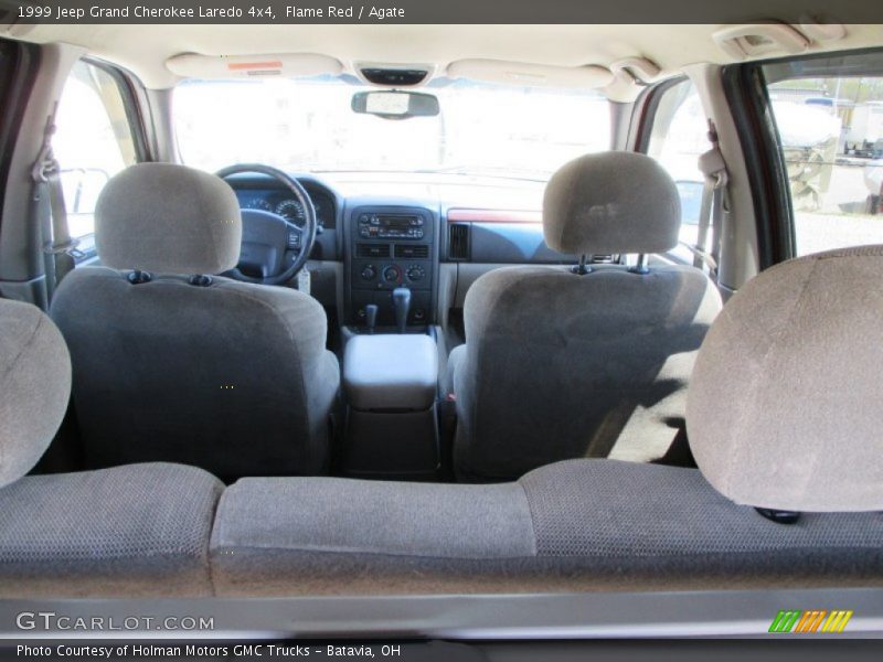 Flame Red / Agate 1999 Jeep Grand Cherokee Laredo 4x4