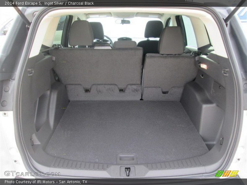 Ingot Silver / Charcoal Black 2014 Ford Escape S