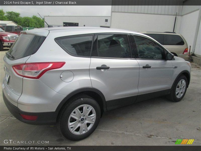 Ingot Silver / Charcoal Black 2014 Ford Escape S