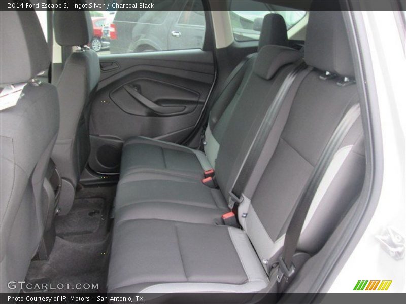 Ingot Silver / Charcoal Black 2014 Ford Escape S