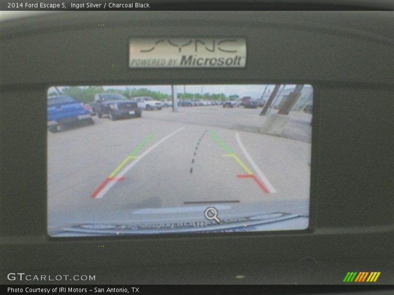 Ingot Silver / Charcoal Black 2014 Ford Escape S