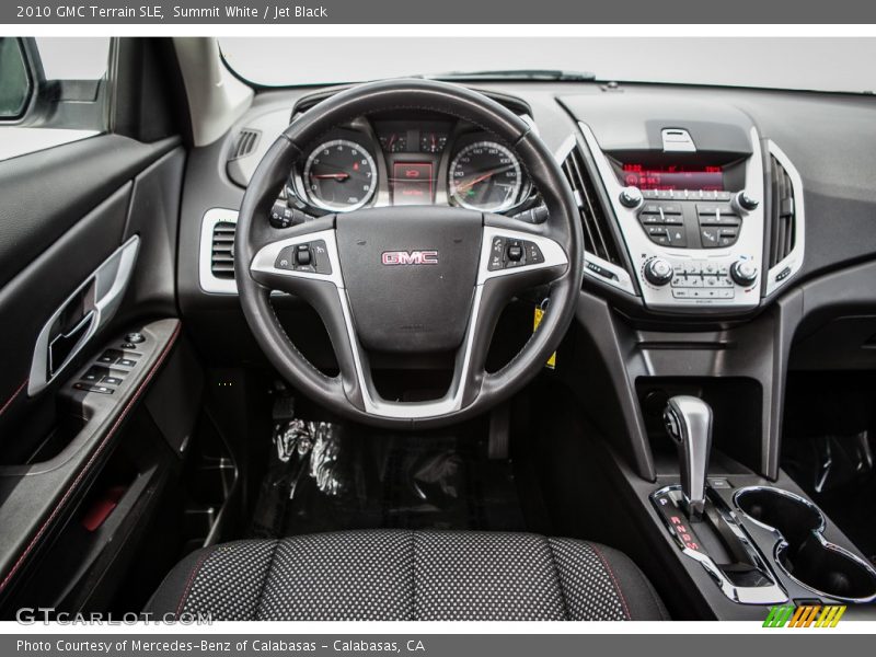 Summit White / Jet Black 2010 GMC Terrain SLE