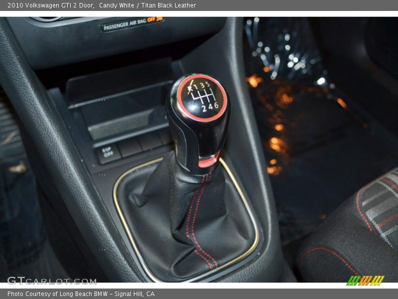 Candy White / Titan Black Leather 2010 Volkswagen GTI 2 Door