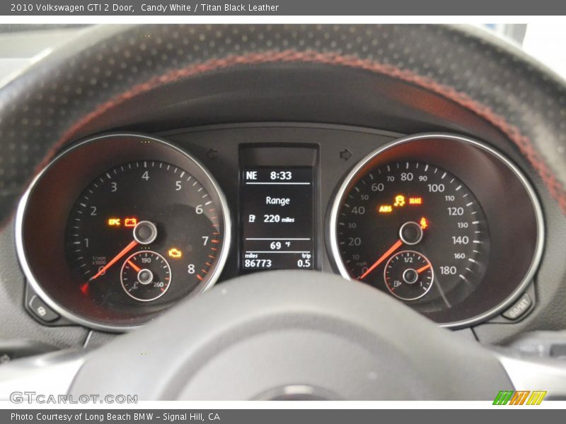 Candy White / Titan Black Leather 2010 Volkswagen GTI 2 Door