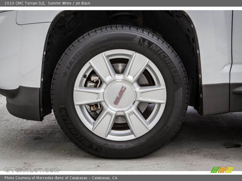 Summit White / Jet Black 2010 GMC Terrain SLE