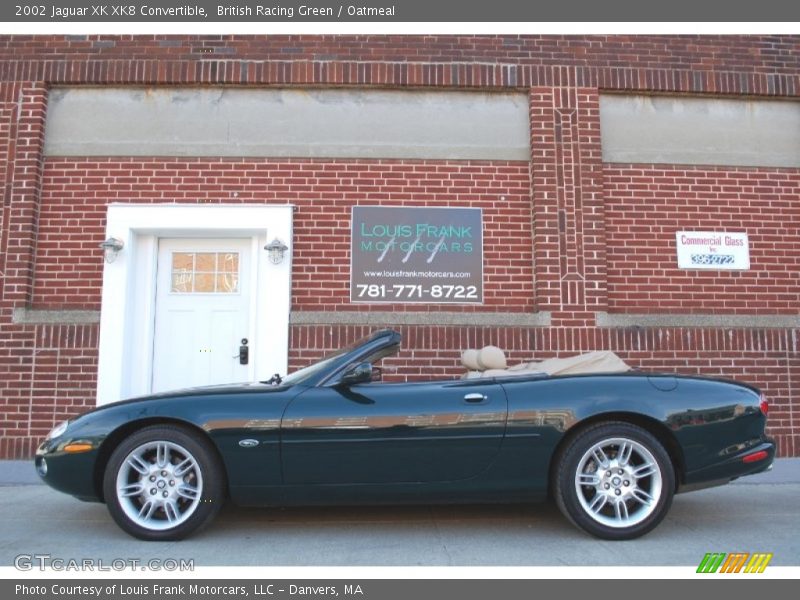 British Racing Green / Oatmeal 2002 Jaguar XK XK8 Convertible