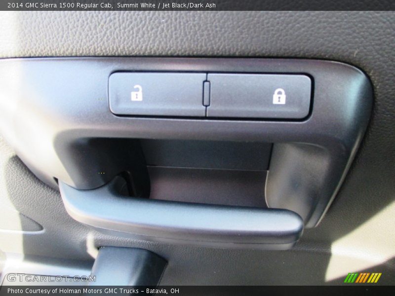 Summit White / Jet Black/Dark Ash 2014 GMC Sierra 1500 Regular Cab