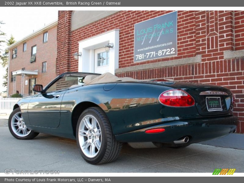 British Racing Green / Oatmeal 2002 Jaguar XK XK8 Convertible
