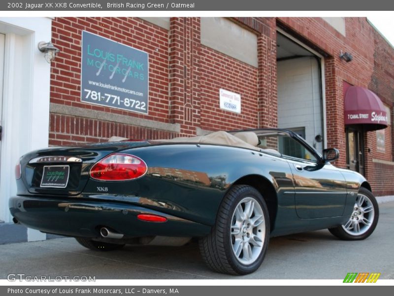 British Racing Green / Oatmeal 2002 Jaguar XK XK8 Convertible