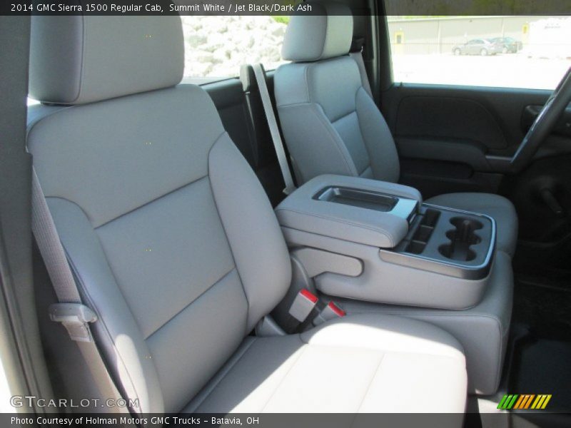 Summit White / Jet Black/Dark Ash 2014 GMC Sierra 1500 Regular Cab
