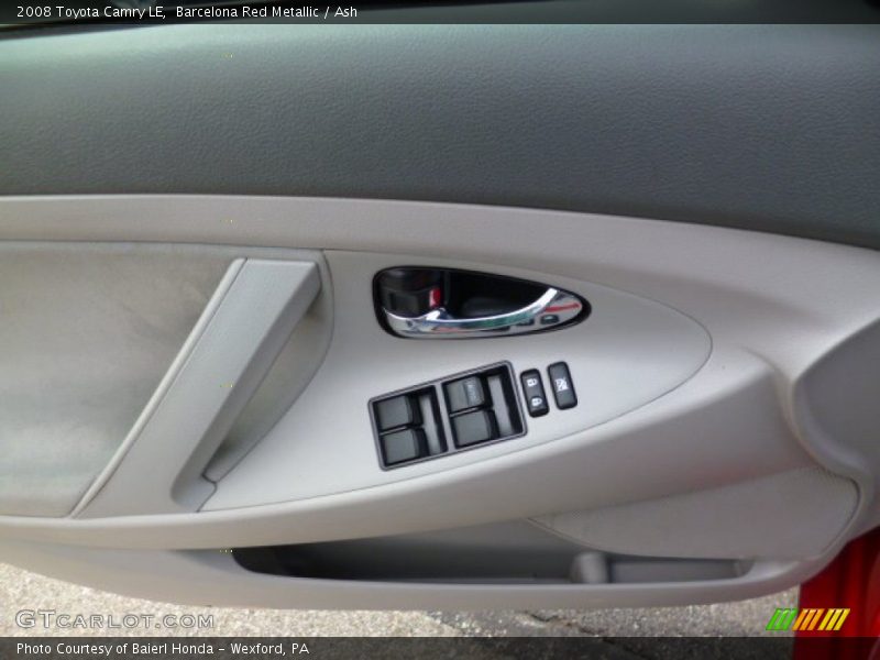 Barcelona Red Metallic / Ash 2008 Toyota Camry LE