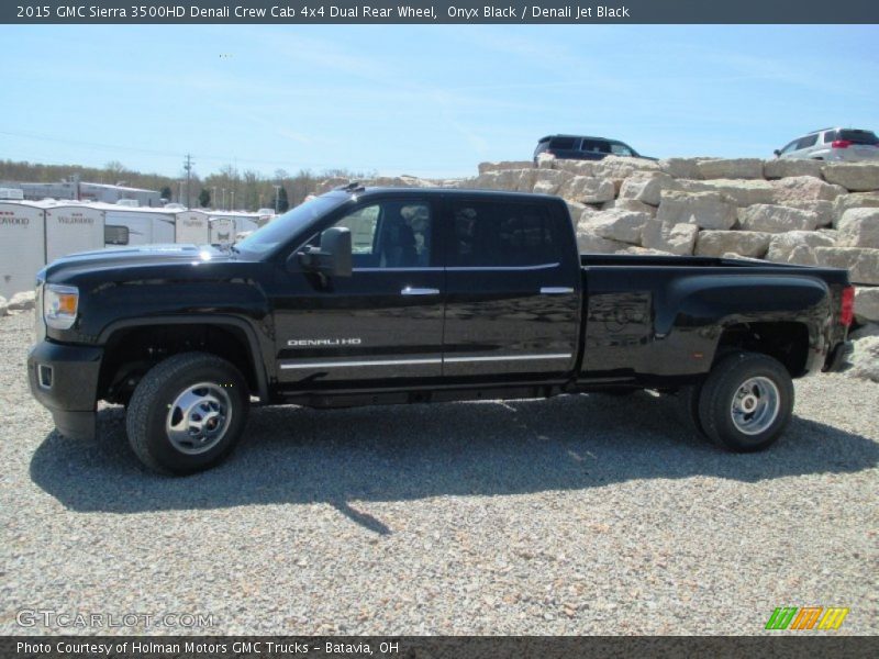Onyx Black / Denali Jet Black 2015 GMC Sierra 3500HD Denali Crew Cab 4x4 Dual Rear Wheel