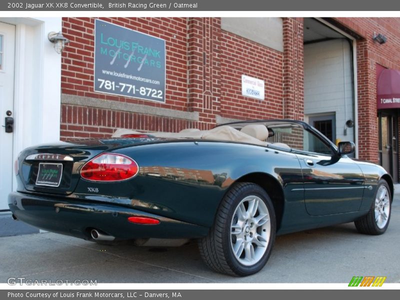 British Racing Green / Oatmeal 2002 Jaguar XK XK8 Convertible