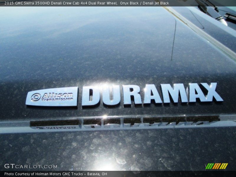 Onyx Black / Denali Jet Black 2015 GMC Sierra 3500HD Denali Crew Cab 4x4 Dual Rear Wheel