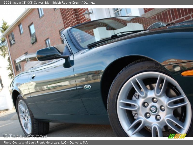 British Racing Green / Oatmeal 2002 Jaguar XK XK8 Convertible