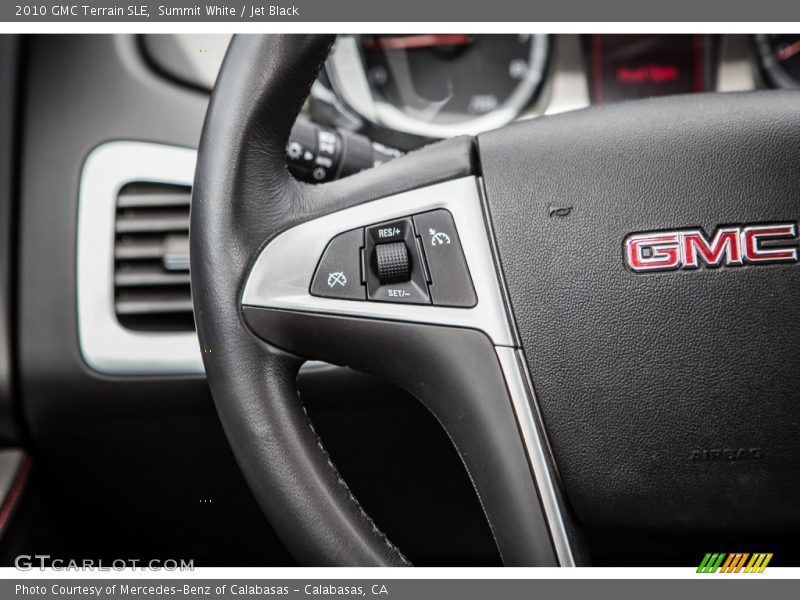 Summit White / Jet Black 2010 GMC Terrain SLE
