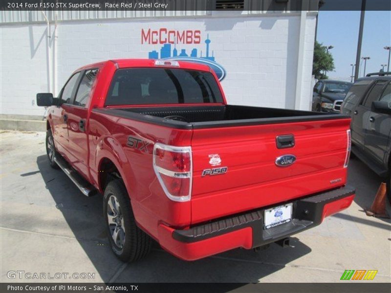 Race Red / Steel Grey 2014 Ford F150 STX SuperCrew