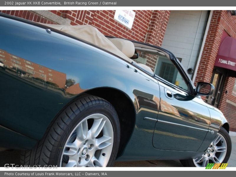 British Racing Green / Oatmeal 2002 Jaguar XK XK8 Convertible