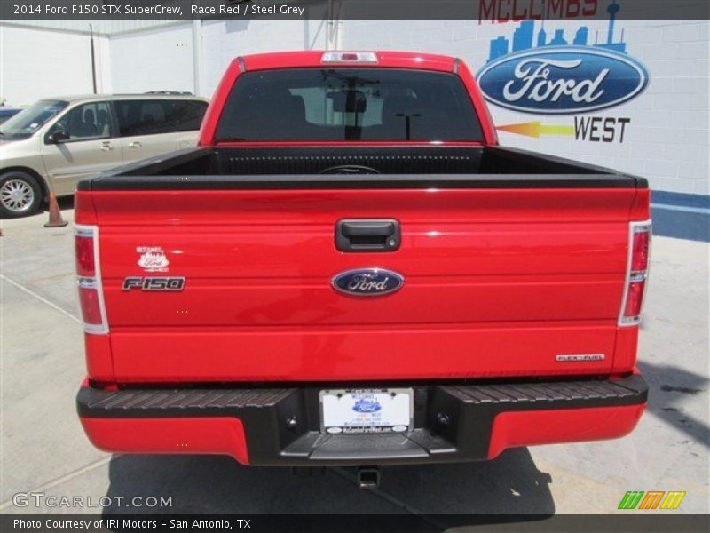 Race Red / Steel Grey 2014 Ford F150 STX SuperCrew