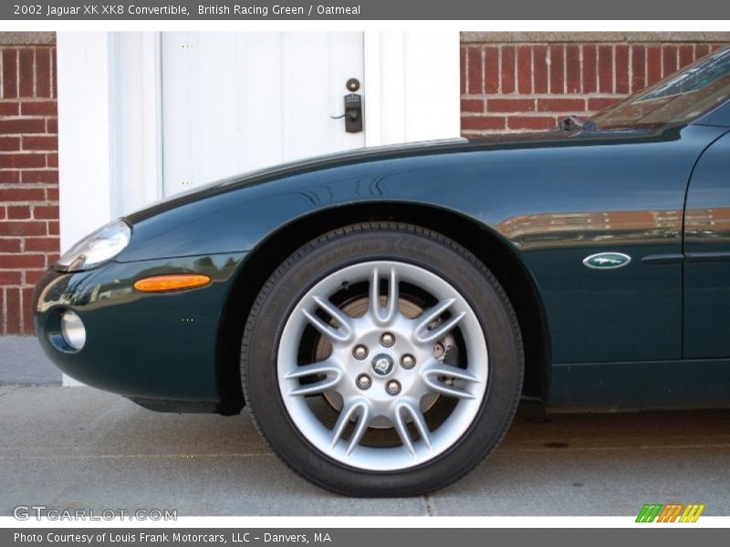 British Racing Green / Oatmeal 2002 Jaguar XK XK8 Convertible