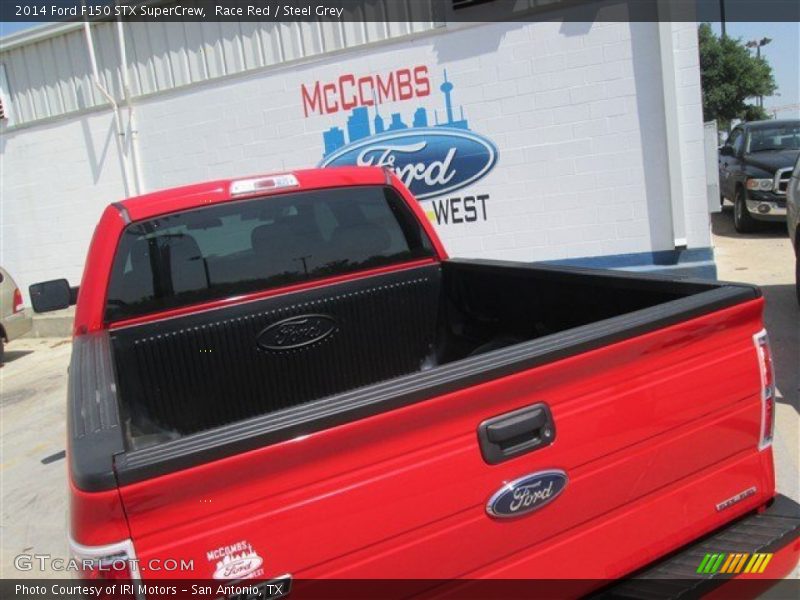 Race Red / Steel Grey 2014 Ford F150 STX SuperCrew