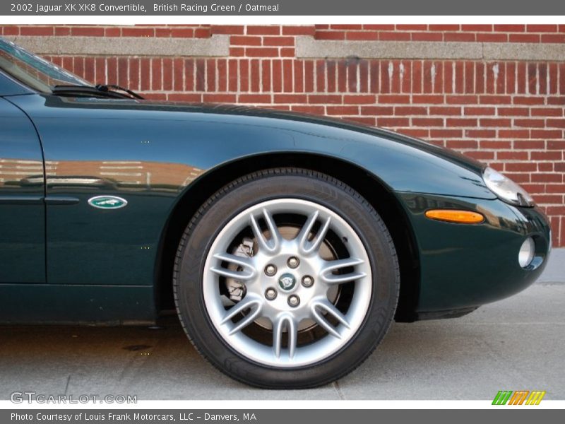 British Racing Green / Oatmeal 2002 Jaguar XK XK8 Convertible