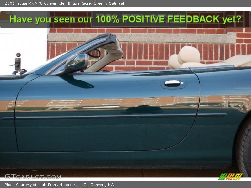 British Racing Green / Oatmeal 2002 Jaguar XK XK8 Convertible