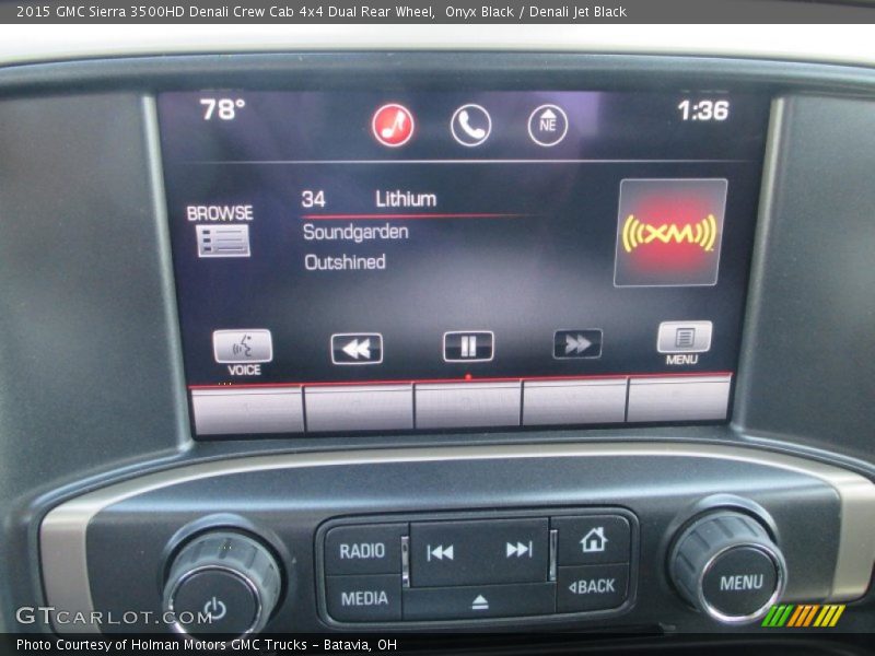 Onyx Black / Denali Jet Black 2015 GMC Sierra 3500HD Denali Crew Cab 4x4 Dual Rear Wheel