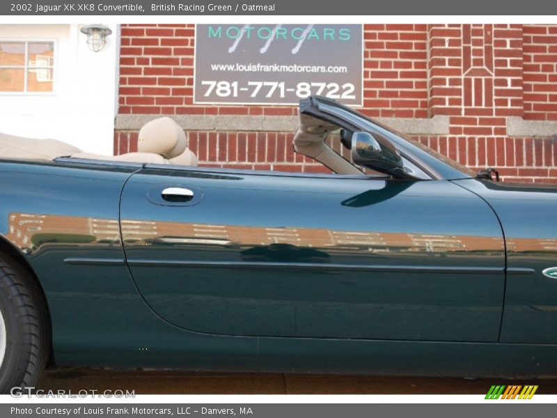 British Racing Green / Oatmeal 2002 Jaguar XK XK8 Convertible