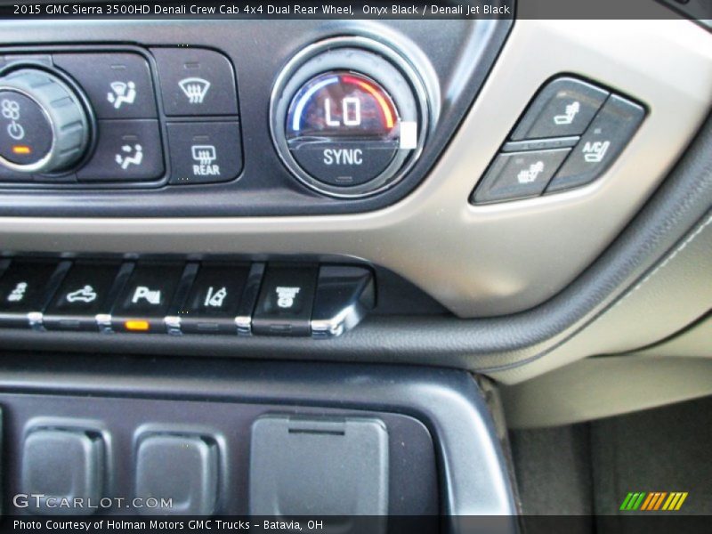 Onyx Black / Denali Jet Black 2015 GMC Sierra 3500HD Denali Crew Cab 4x4 Dual Rear Wheel