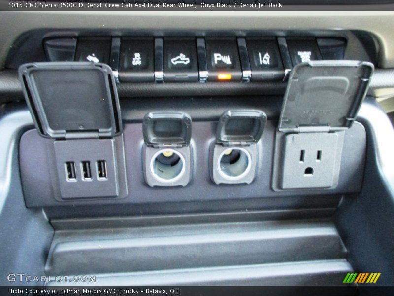 Onyx Black / Denali Jet Black 2015 GMC Sierra 3500HD Denali Crew Cab 4x4 Dual Rear Wheel