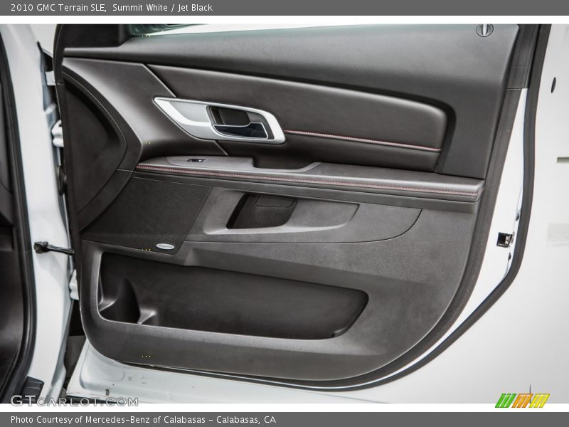 Summit White / Jet Black 2010 GMC Terrain SLE