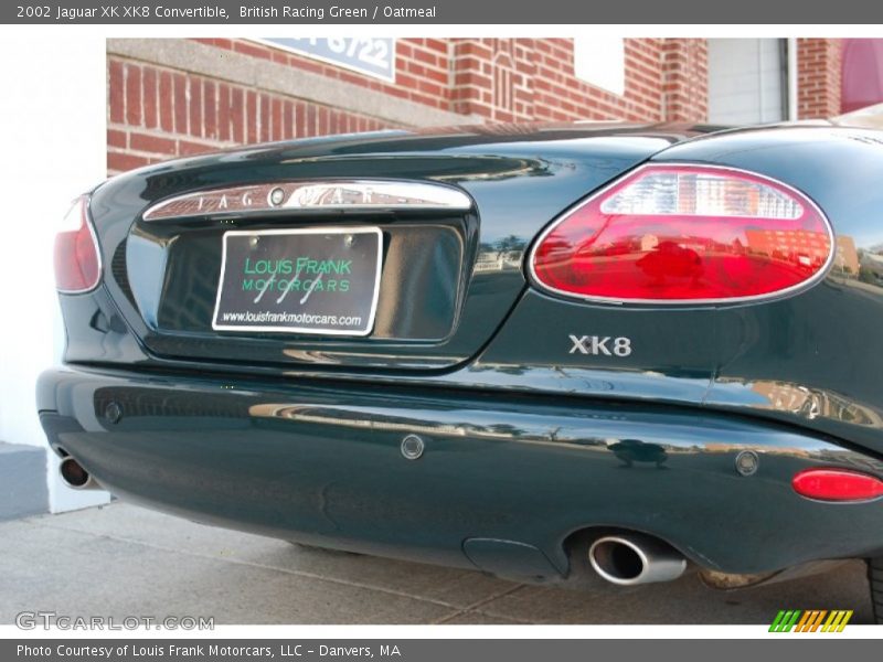 British Racing Green / Oatmeal 2002 Jaguar XK XK8 Convertible
